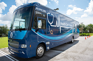 Blue Health Care Mobile Unit